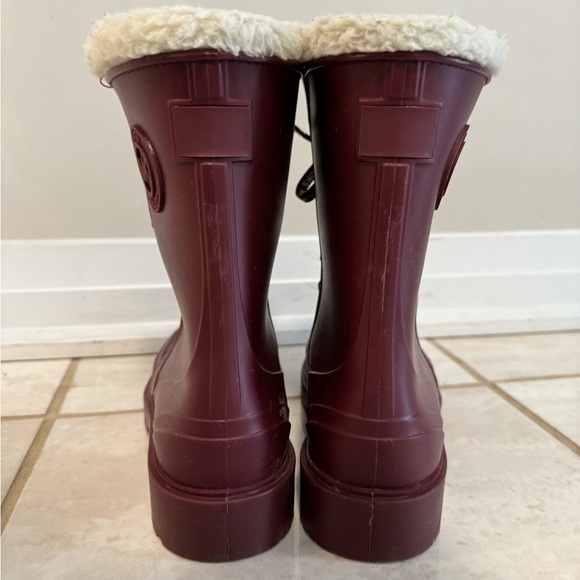 Michael Kors Montaigne Faux Fur Rain Boot - Picture 3 of 16